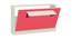 Mystica Murphy Horizontal Wall-Folding Single Bed- Strawberry Pink (Strawberry Pink) by Urban Ladder - Design 2 Side View - 561012