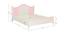 Victoria Kids Teak Wood Queen Bed- English Pink (English Pink) by Urban Ladder - Design 1 Dimension - 561022