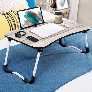 Laptop Holder For Sofa Design Axel Engineered Wood Laptop Table in Zebrona Light Colour