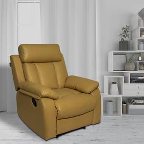 Recliners Sale Design Magna Single seater Recliner Camel (Camel, One Seater)