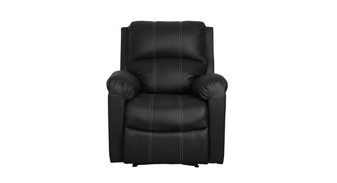 Spino Single Seater Recliner Black (Black, One Seater) by Urban Ladder - Cross View Design 1 - 561058