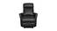 Sleek Single Seater Recliner Black (Black, One Seater) by Urban Ladder - Cross View Design 1 - 561060