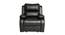 Cheer Single Seater Recliner Black (Black, One Seater) by Urban Ladder - Cross View Design 1 - 561062