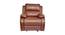 Cheer Single Seater Recliner Tan (Tan, One Seater) by Urban Ladder - Cross View Design 1 - 561063