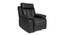 Magna Single seater Recliner Black (Black, One Seater) by Urban Ladder - Front View Design 1 - 561069