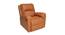 Spino Single Seater Recliner Tan (Tan, One Seater) by Urban Ladder - Front View Design 1 - 561073