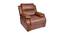 Cheer Single Seater Recliner Tan (Tan, One Seater) by Urban Ladder - Front View Design 1 - 561077
