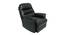 Wave Single Seater Recliner Black (Black, One Seater) by Urban Ladder - Front View Design 1 - 561078