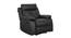 Ohio Single Seater Recliner Black (Black, One Seater) by Urban Ladder - Front View Design 1 - 561079