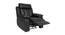 Magna Single seater Recliner Black (Black, One Seater) by Urban Ladder - Design 1 Side View - 561083