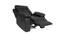 Magna Single seater Recliner Black (Black, One Seater) by Urban Ladder - Design 2 Side View - 561097