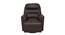 Wave Single Seater Recliner Brown (Brown, One Seater) by Urban Ladder - Cross View Design 1 - 561153