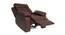Magna Single seater Recliner Brown (Brown, One Seater) by Urban Ladder - Design 2 Side View - 561174