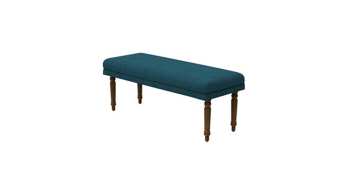 Nawaab Bench - Mediterranian Blue (Polished Finish) by Urban Ladder - Front View Design 1 - 