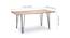 High Tide Handcrafted Dining Table In Mango Wood (Beige, Polished Finish) by Urban Ladder - Design 1 Dimension - 561254