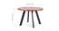 Round Edges Handcrafted Dining Table In Sheesham Wood (Brown, Polished Finish) by Urban Ladder - Design 1 Dimension - 561322