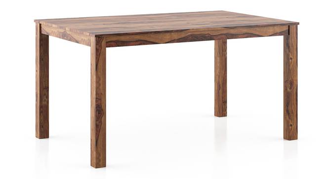 Oliver 6 Seater Solid Wood Dining Table (Teak Finish) by Urban Ladder - Cross View Design 1 - 561770