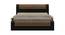 Amazon King Size Hydraulic Storage Bed (Wenge Finish, King Bed Size) by Urban Ladder - Design 1 Full View - 562182