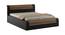 Amazon King Size Hydraulic Storage Bed (Wenge Finish, King Bed Size) by Urban Ladder - Front View Design 1 - 562199