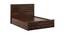 Boston Queen Size Hydraulic Storage Bed (Queen Bed Size, sheesham wood Finish) by Urban Ladder - Cross View Design 1 - 562213