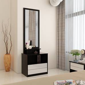 Dressing Table With Mirror Design Viva Engineered Wood Dressing Table in Finish
