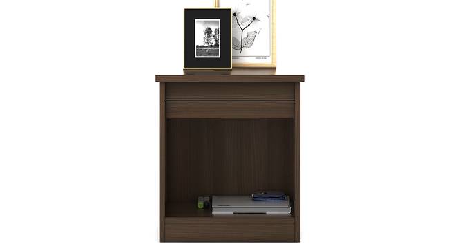 Omega Bedside Table (Walnut Finish) by Urban Ladder - Design 1 Full View - 562295