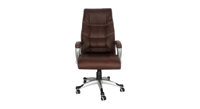 Aida Ergonomic chair (Brown) by Urban Ladder - Cross View Design 1 - 562388