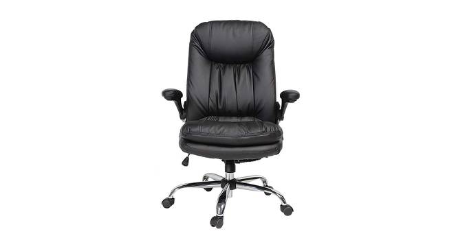 Ziva Ergonomic chair (Black) by Urban Ladder - Cross View Design 1 - 562392