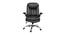 Ziva Ergonomic chair (Black) by Urban Ladder - Cross View Design 1 - 562392