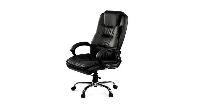 Aimee Ergonomic chair (Black) by Urban Ladder - Front View Design 1 - 562405