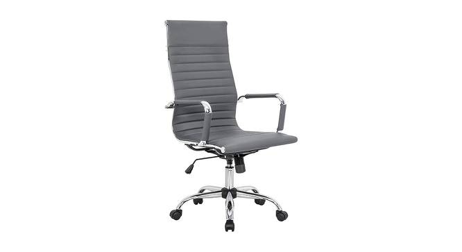 Zenon Ergonomic chair (Grey) by Urban Ladder - Front View Design 1 - 562413