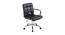 Linley Ergonomic chair (Black) by Urban Ladder - Front View Design 1 - 562417