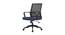 Lisette Ergonomic chair (Black & Blue) by Urban Ladder - Front View Design 1 - 562418