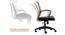 Lisette Ergonomic chair (Black & Blue) by Urban Ladder - Design 1 Close View - 562457