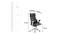 Sheena Ergonomic chair (Black) by Urban Ladder - Design 1 Dimension - 562464