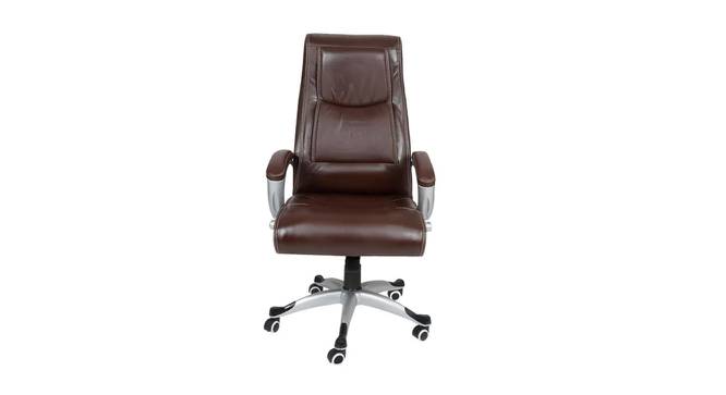 Rhiannon Ergonomic chair (Brown) by Urban Ladder - Cross View Design 1 - 562491