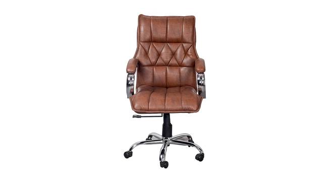 Upton Ergonomic chair (Brown) by Urban Ladder - Cross View Design 1 - 562497