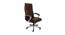 Rhiannon Ergonomic chair (Brown) by Urban Ladder - Front View Design 1 - 562509