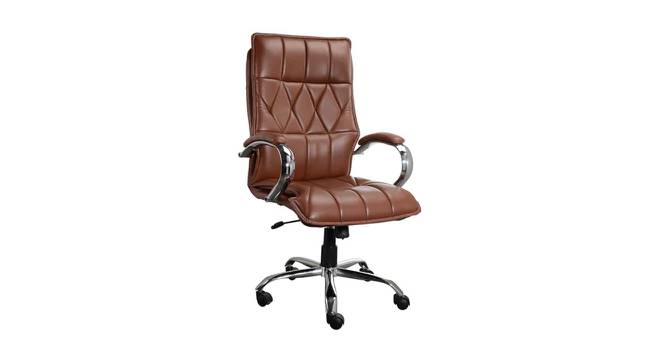 Garrison Ergonomic chair (Brown) by Urban Ladder - Front View Design 1 - 562510