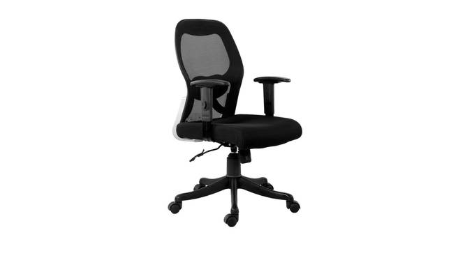 Sari Ergonomic chair (Black) by Urban Ladder - Front View Design 1 - 562520