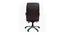 Cordell Ergonomic chair (Dark Brown) by Urban Ladder - Design 2 Side View - 562568