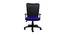 Thane Ergonomic chair (Black & Blue) by Urban Ladder - Cross View Design 1 - 562586