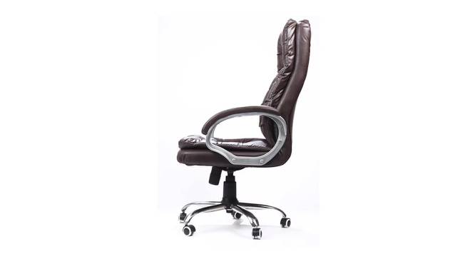 Cordelia  Ergonomic chair (Brown) by Urban Ladder - Front View Design 1 - 562596
