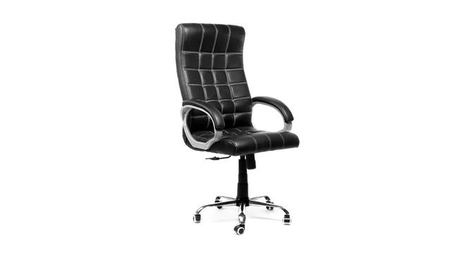 Danica Ergonomic chair (Black) by Urban Ladder - Front View Design 1 - 562598