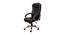 Eleora Ergonomic chair (Black) by Urban Ladder - Front View Design 1 - 562604