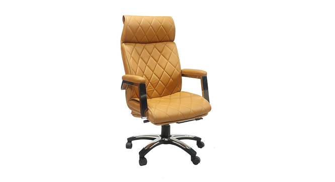 Emile Ergonomic chair (Tan) by Urban Ladder - Front View Design 1 - 562612