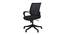 Alzena Ergonomic chair (Black) by Urban Ladder - Front View Design 1 - 562616