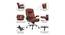 Germain Ergonomic chair (Brown) by Urban Ladder - Design 2 Side View - 562640