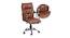 Upton Ergonomic chair (Brown) by Urban Ladder - Design 1 Close View - 562651