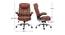 Germain Ergonomic chair (Brown) by Urban Ladder - Design 1 Dimension - 562668